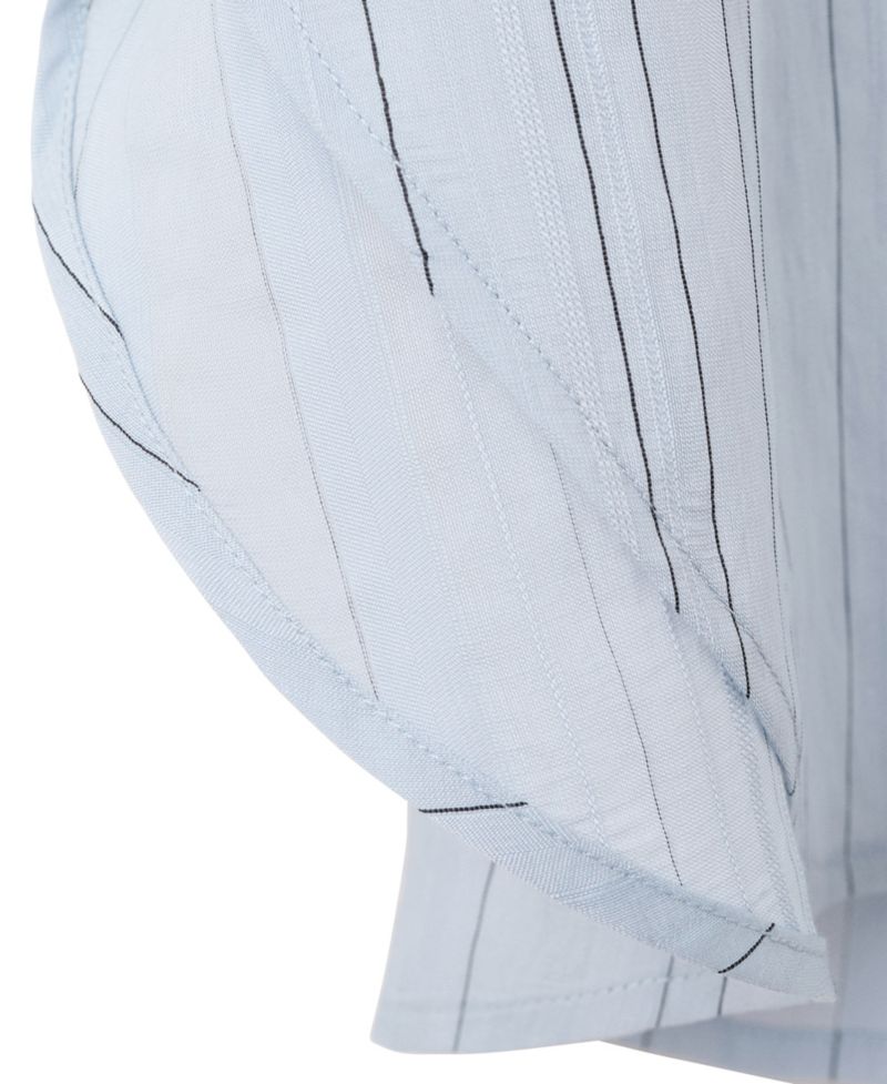 Women's Oversized-Striped Shirt