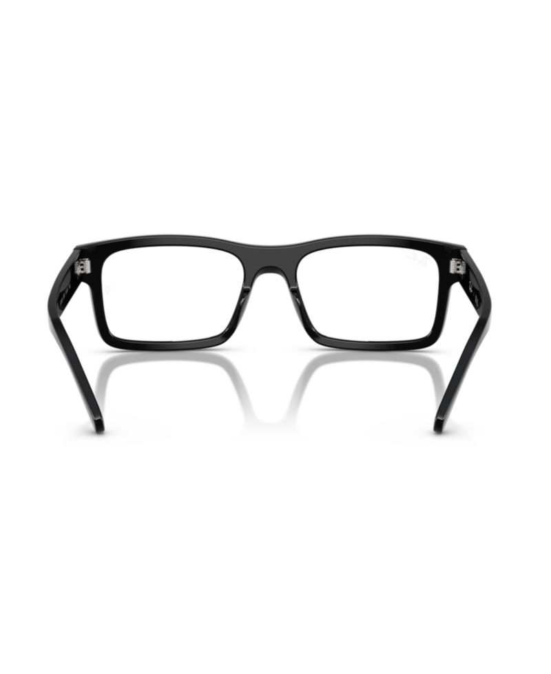 Unisex Rectangle Plastic RB5435 Optics Eyeglasses