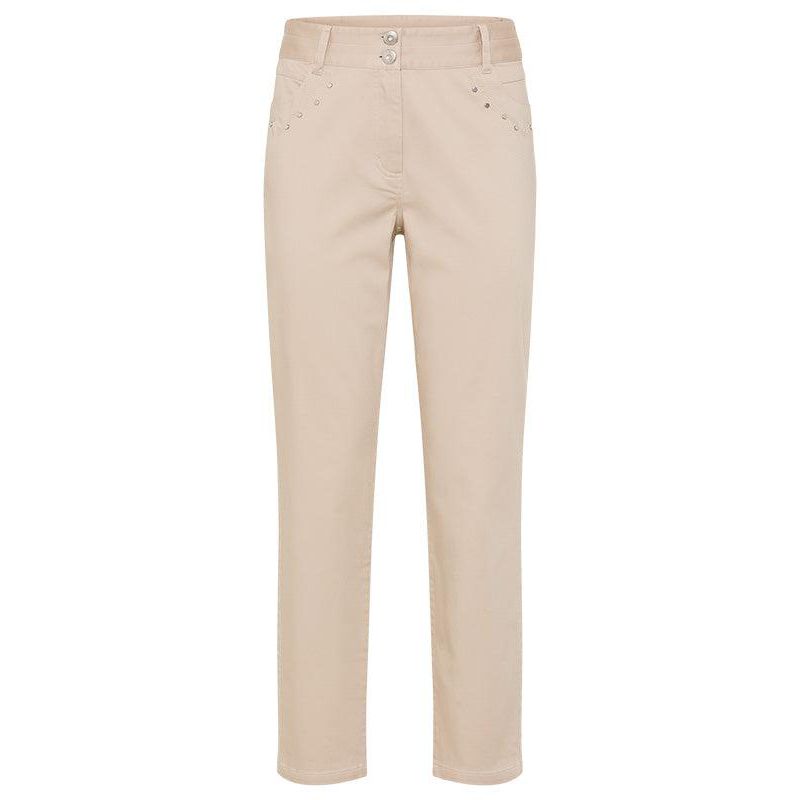 Women's Stretch Cotton Cropped Pant