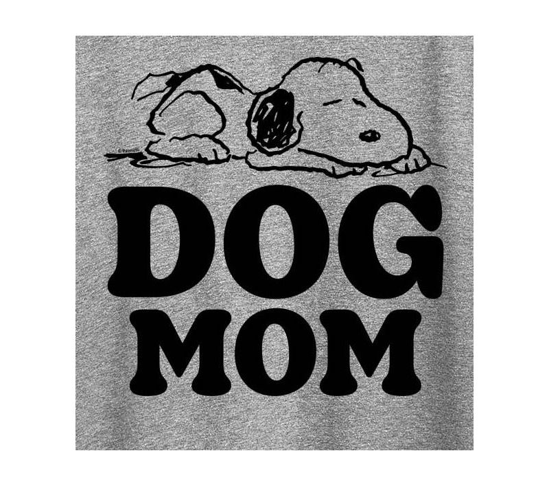 Trendy Plus Size Snoopy Dog Mom Graphic T-Shirt