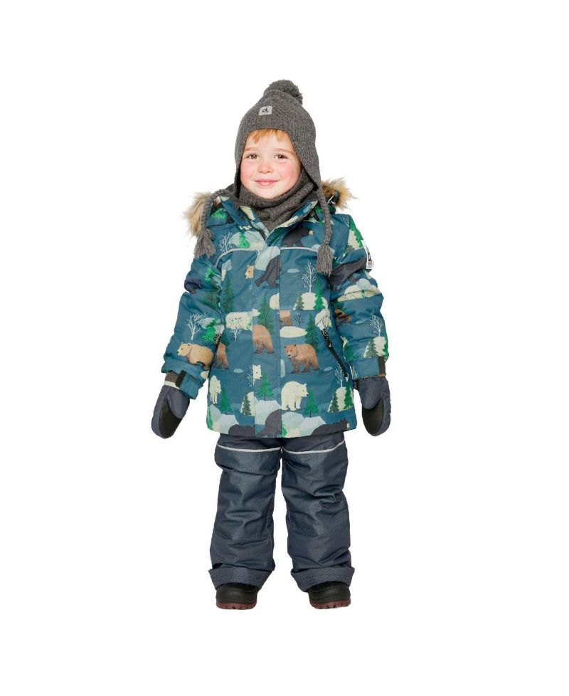 Little and Big Boy's (6-8) Two Piece Discover Snowsuit