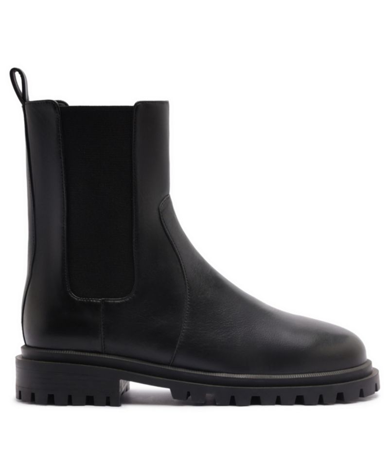 Women's Brandy Mid Block Heel Round Toe Booties