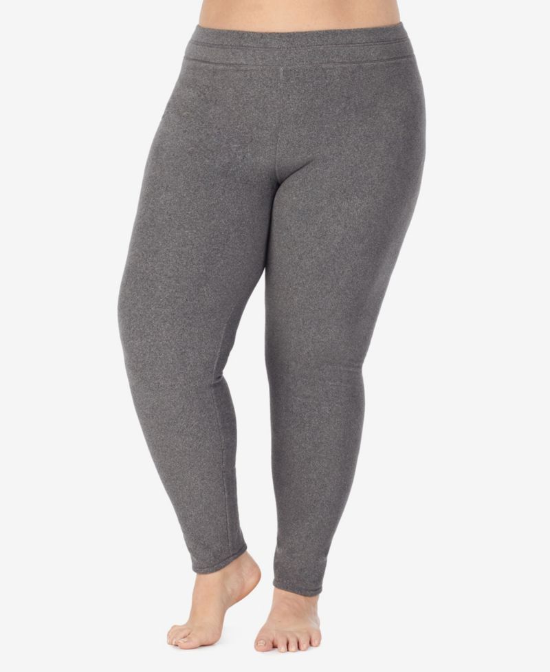 Plus Size Fleecewear Stretch Leggings