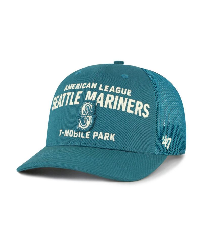 Men's Teal Seattle Mariners Contemporary Hitch Adjustable Trucker Hat