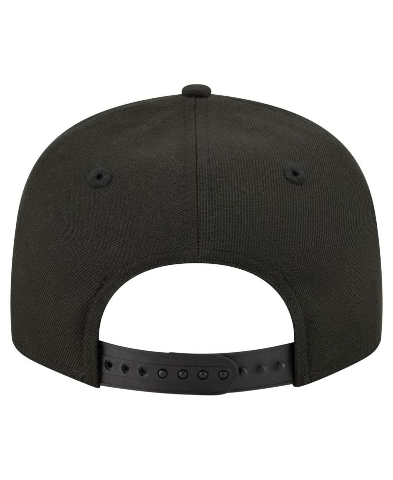 Men's Black Baltimore Ravens Core Team Script 9FIFTY Snapback Hat