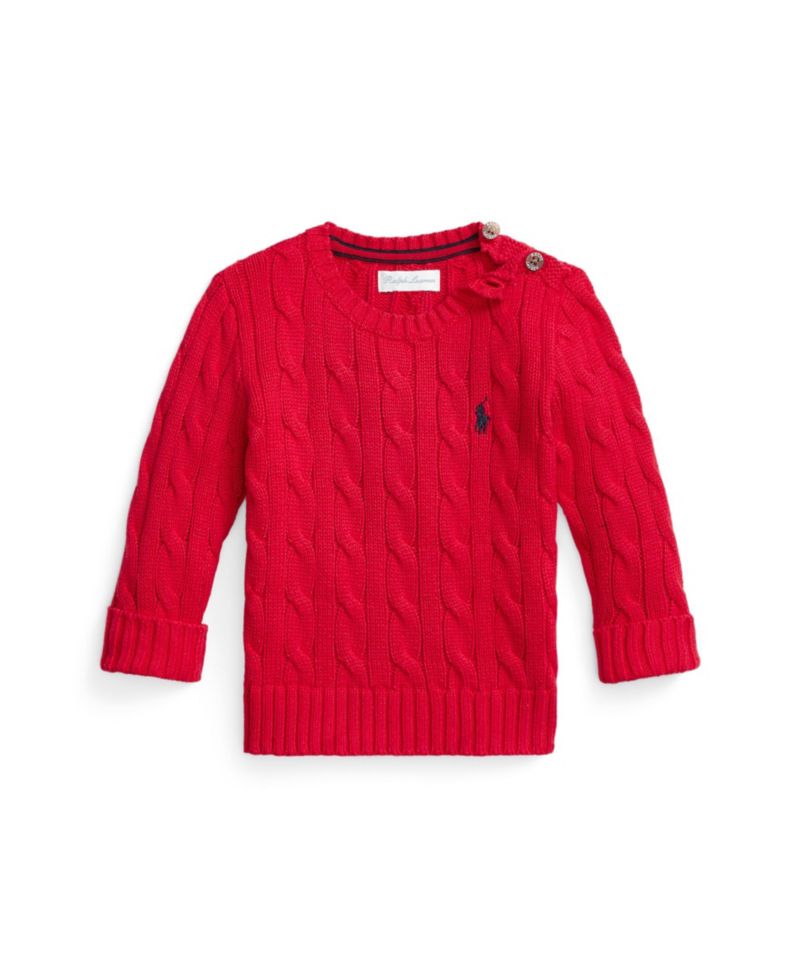Baby Boys Cable Knit Long Sleeves Sweater