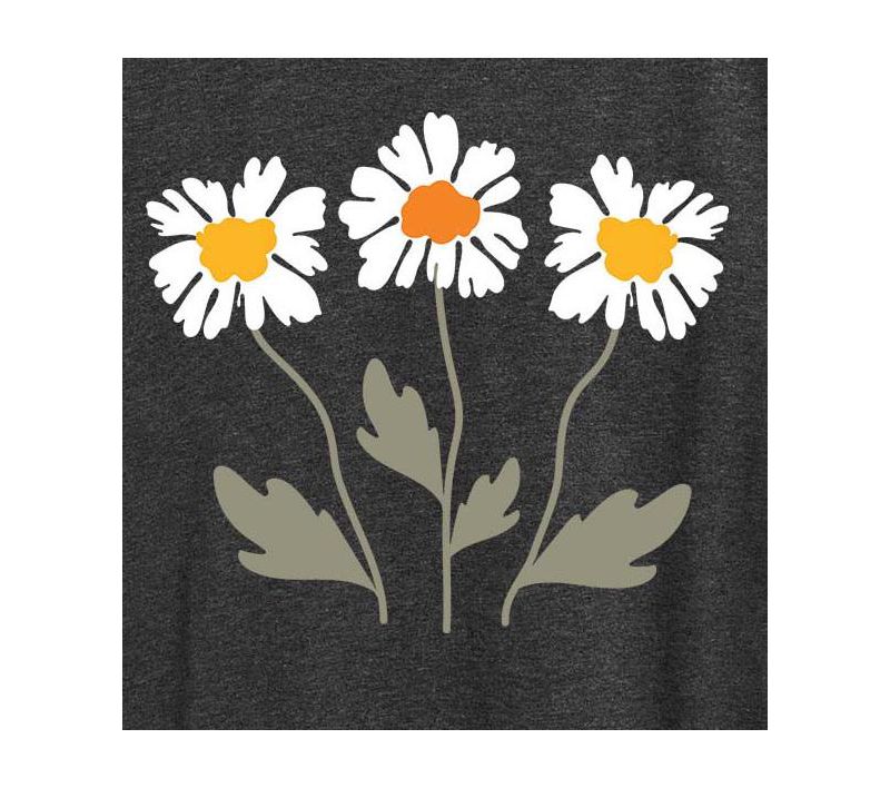 Retro Daisies Plus Size Graphic T-Shirt