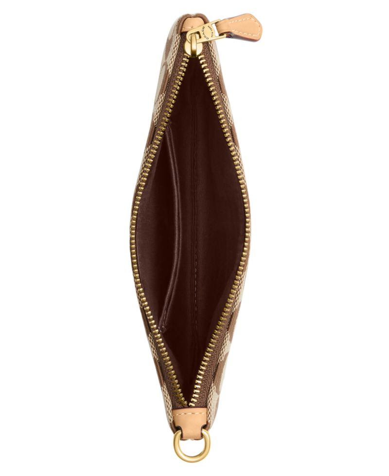 Essential Small Signature Jacquard Wristlet