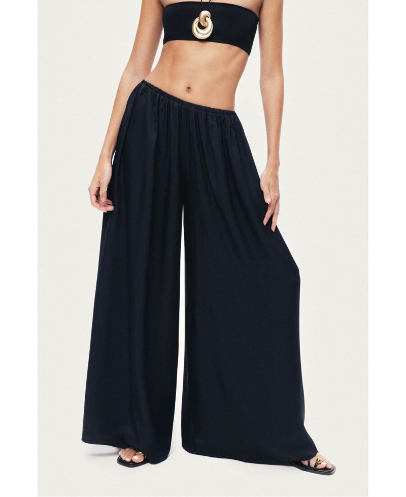 Women's Elasticated Wide Leg Pants