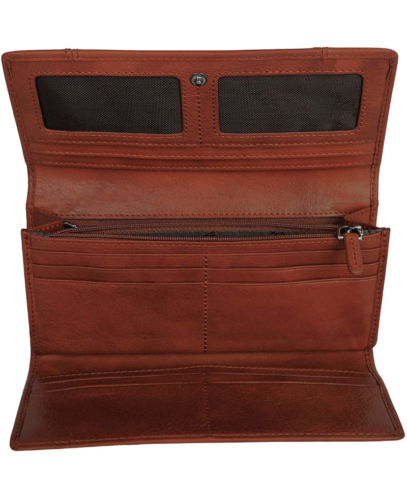 Pelle D'oro RFID Secure Trifold Wallet