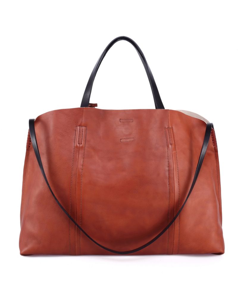 Forest Island Extra-Large Leather Tote Bag