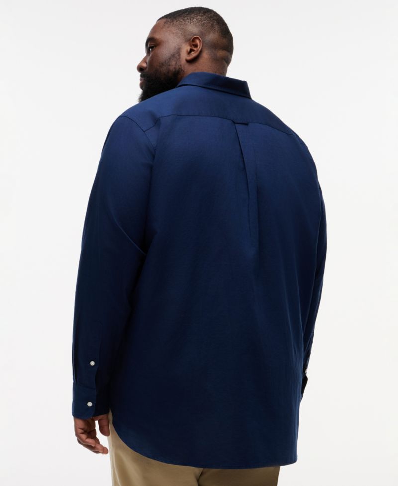 Men's Big & Tall 100% Linen Button-Down Shirt