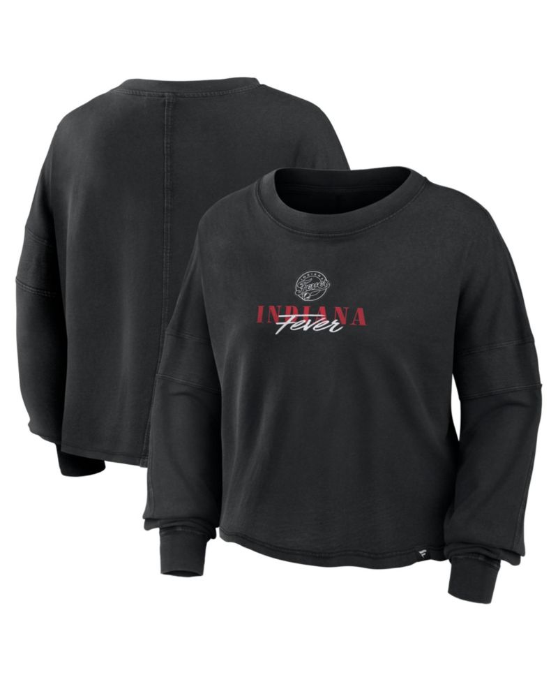 Women's Indiana Fever Oversized Boxy Long-Sleeve Top