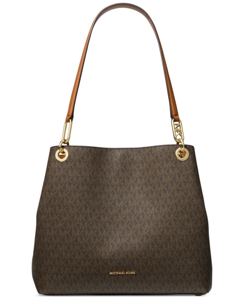 Michael Kors Kensington Large Logo Shoulder Tote