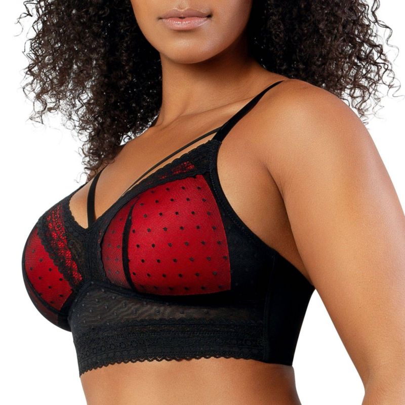 Plus Size Mia Dot Wire-Free Bralette