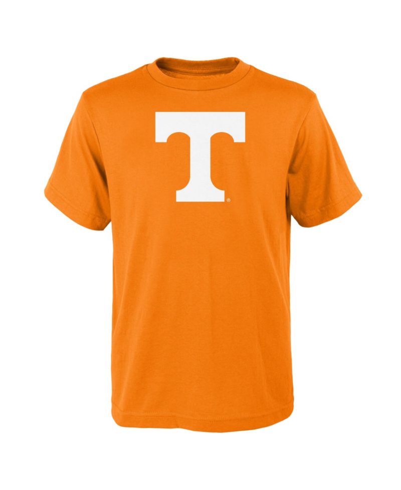 Big Boys and Girls Tennessee Orange Tennessee Volunteers Primary Logo T-Shirt