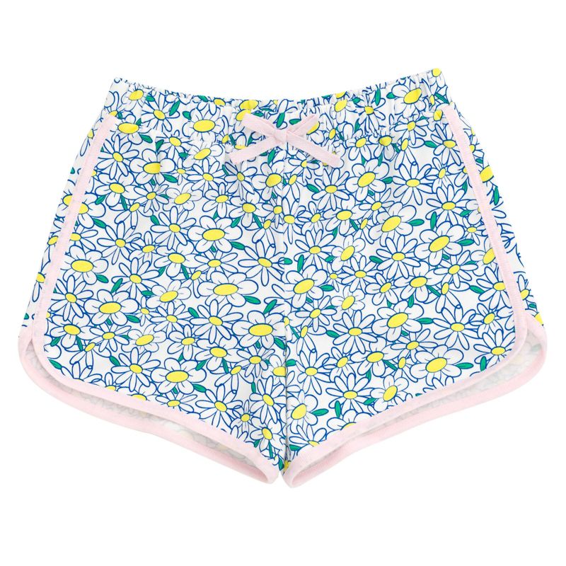 Girls T-Shirt and French Terry Dolphin Shorts Outfit Set