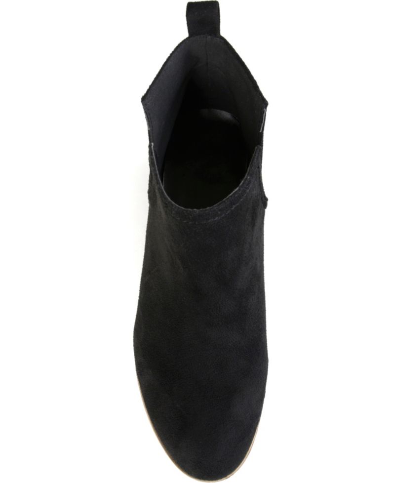 Women's Rimi Notched Ankle Stacked Heel Booties