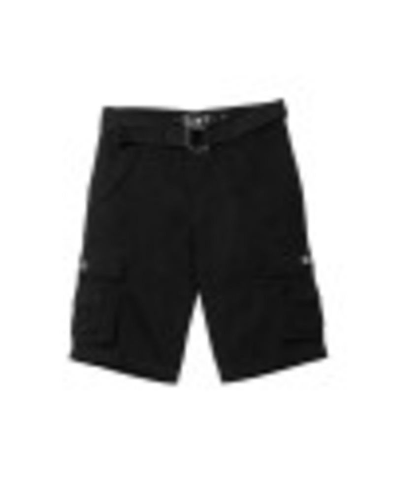 Big Boys Belted Twill Cargo Shorts