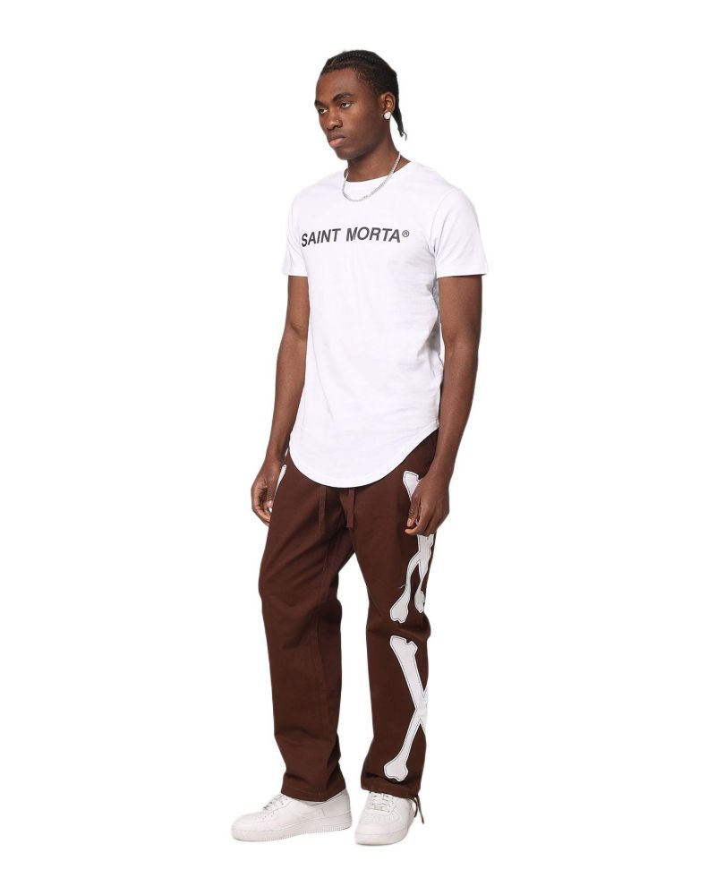 Men's Relaxed Fit Embroidered Graphic Pants