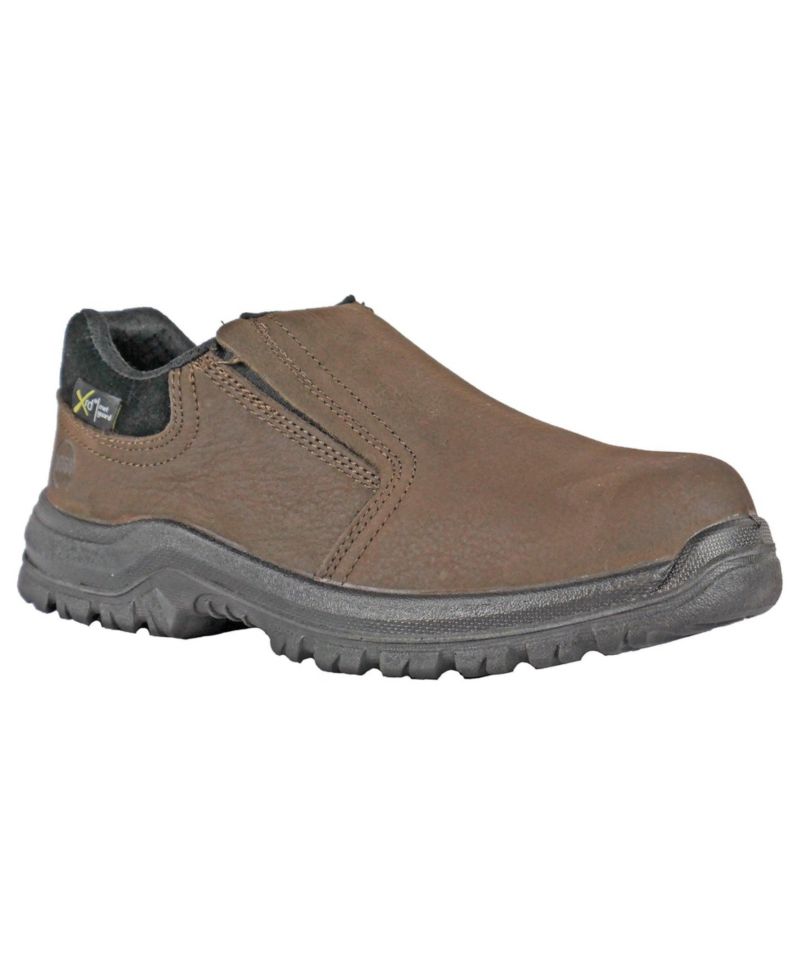 Men's Worker Slip On Composite Toe Met Guard Work Shoe