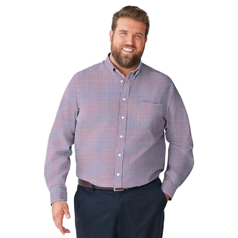 Насыщенный Бордовый Gingham