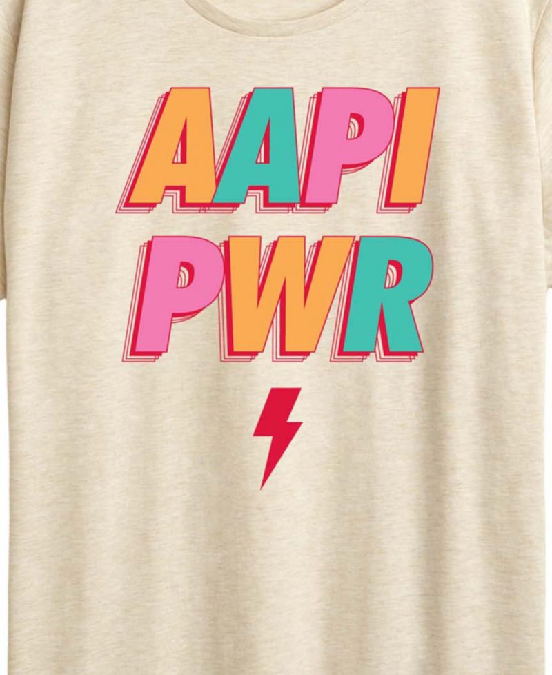 Plus Size Instant Message AAPI Power Graphic T-Shirt