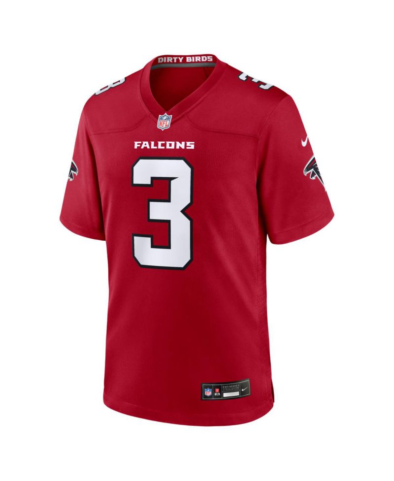 Men's Jessie Bates III Red Atlanta Falcons Game Jersey