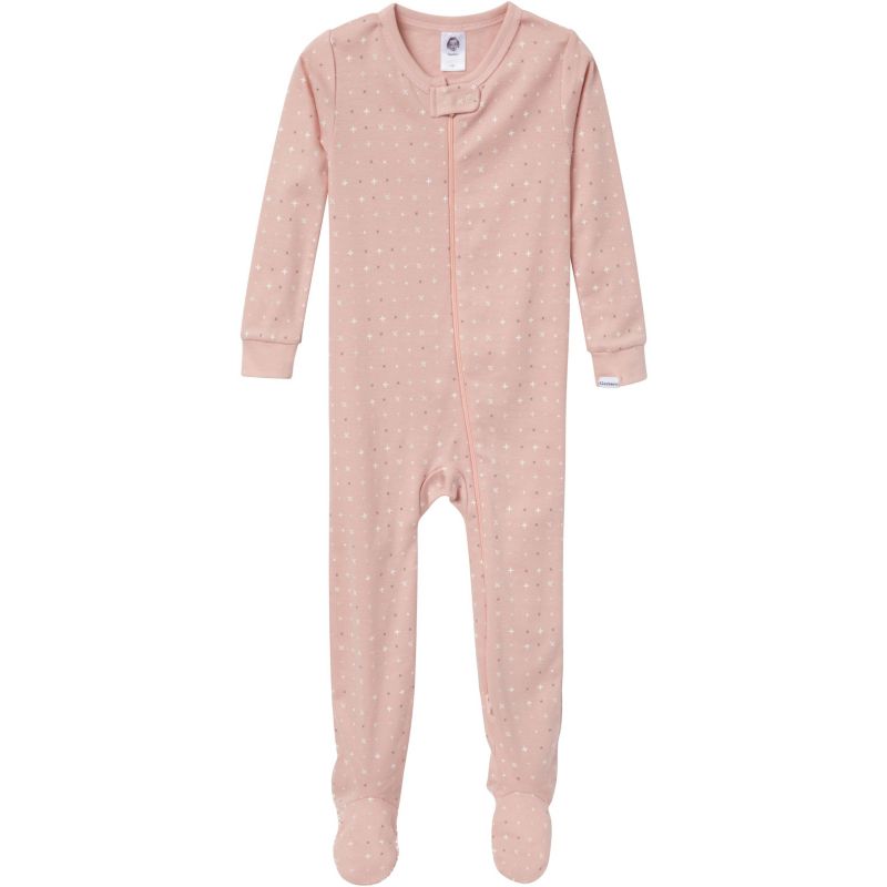 Baby Gender Neutral Snug Fit Footed Pajamas, 2-Pack, Dog