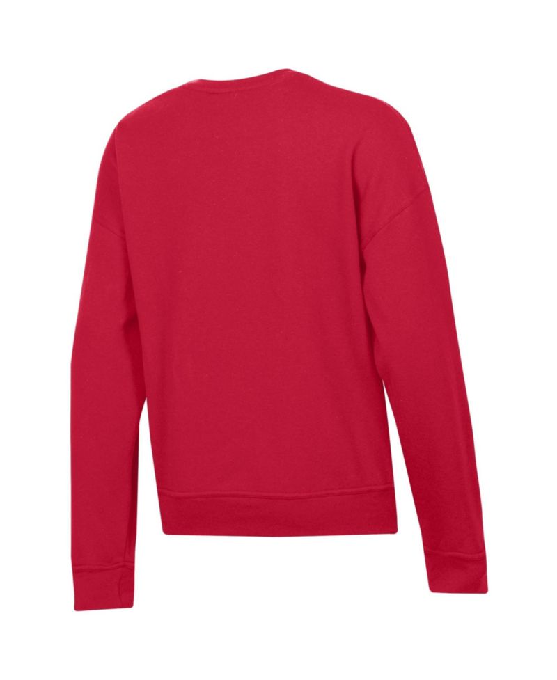 Women's Nebraska Huskers Powerblend Relaxed-Fit Graphic Sweatshirt