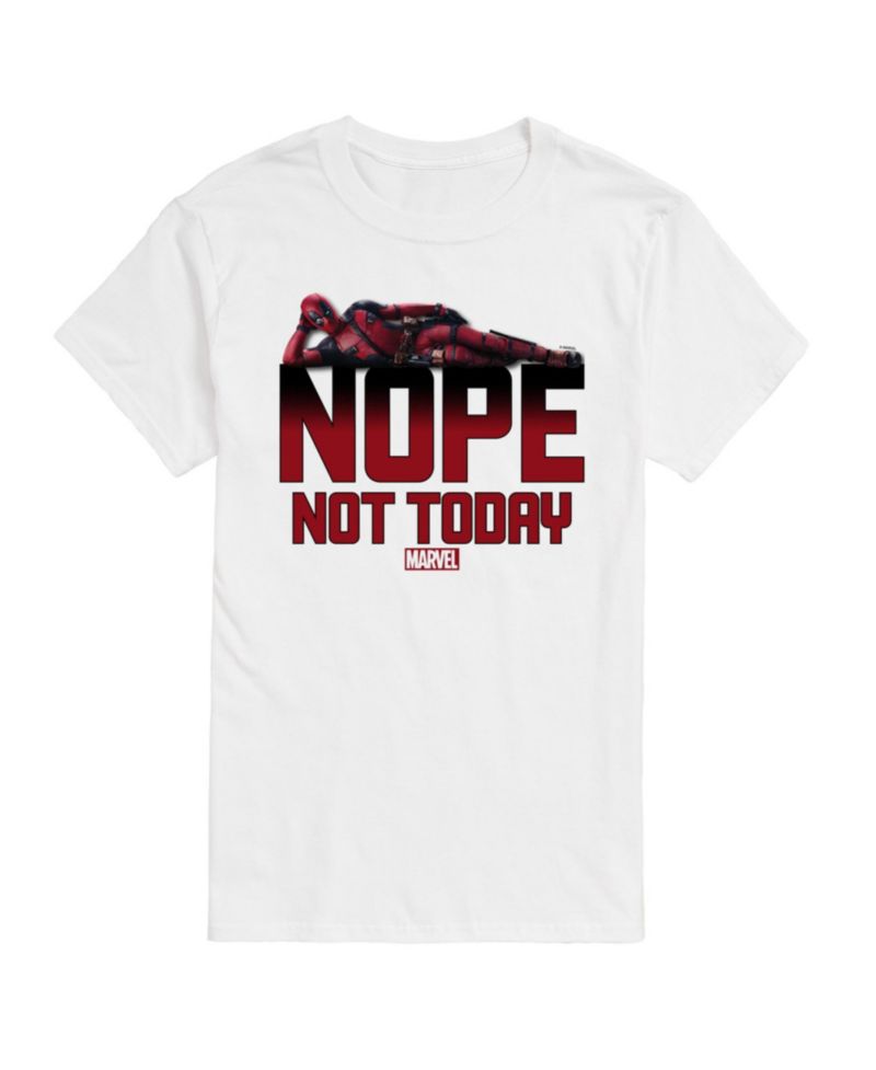 Men's Deadpool Nope Not Today Short Sleeve T-Shirt