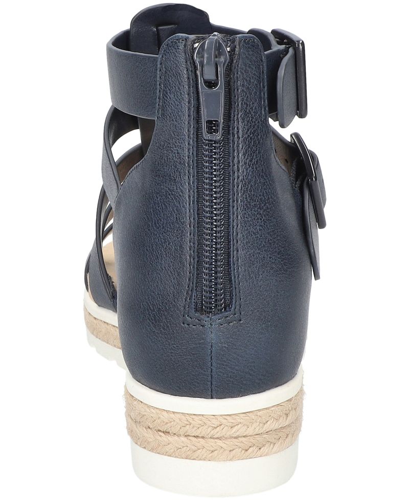 Women's Simone Zip Wedge Sandals