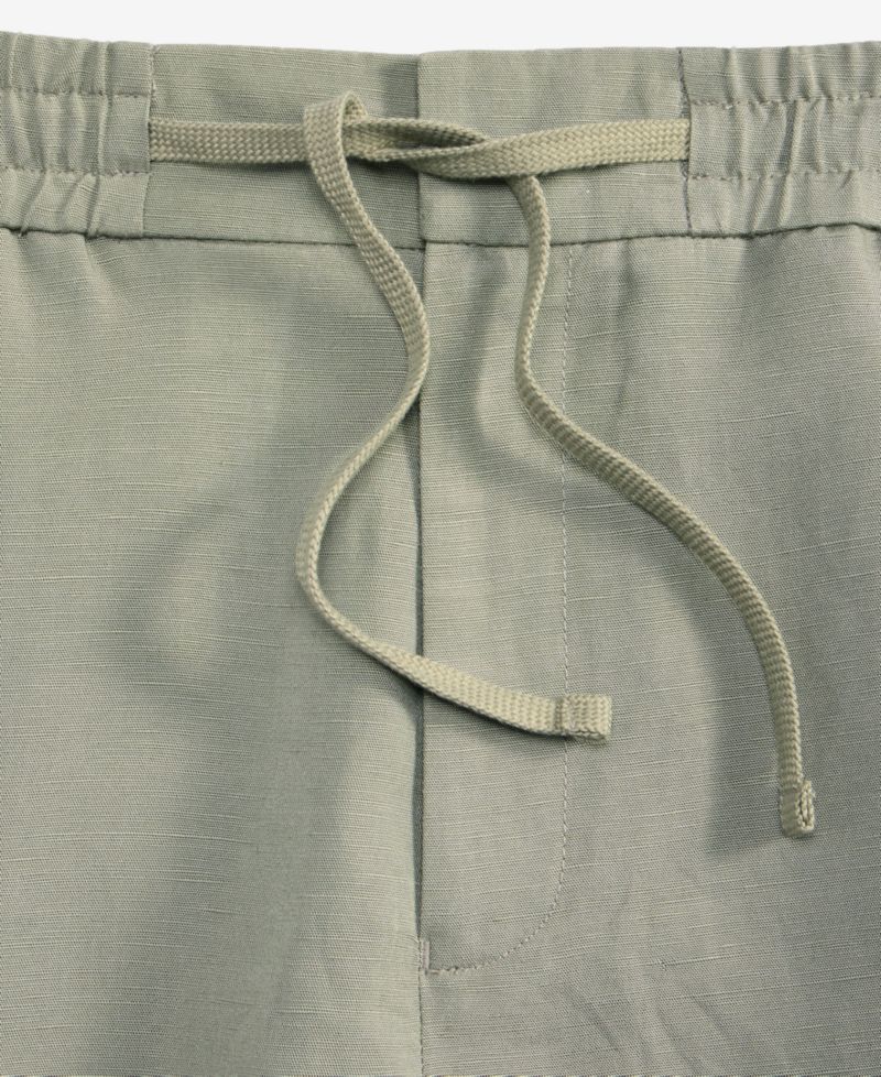 Men's Lightweight Linen Drawstring Pants