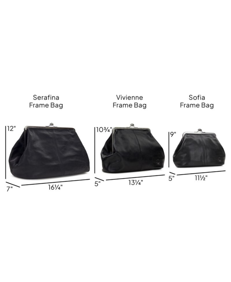 Vivienne Medium Suede Fringe Kiss-Lock Frame Handbag