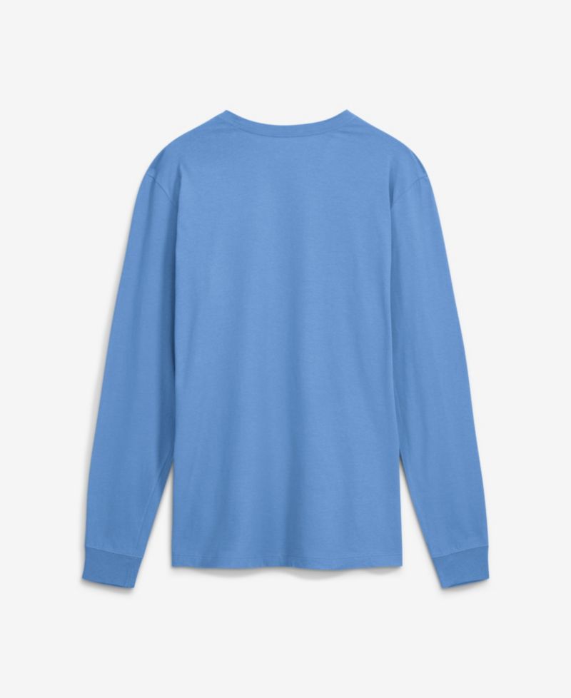 Men's Carolina Blue North Carolina Tar Heels 2026 Sideline Slogan Dri-FIT Long Sleeve T-Shirt