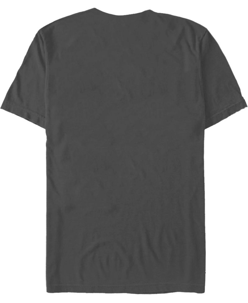 Men's Generic Additude Distressed Skyline Short Sleeves T-shirt