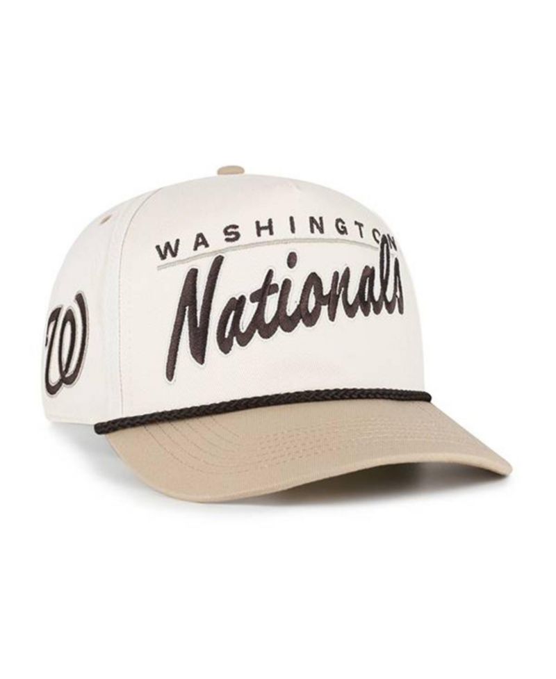 Men's Natural/Tan Washington Nationals Neutral Terrain Hitch Rope Adjustable Hat