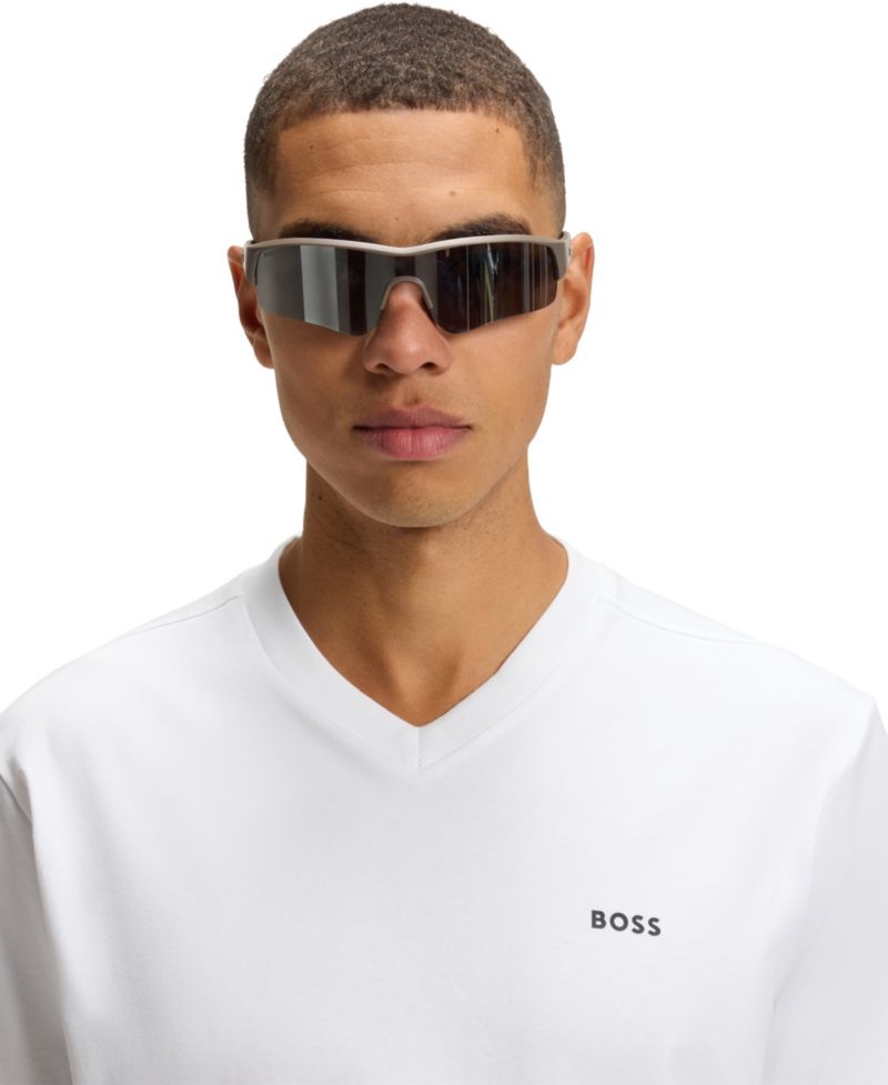 Men's Contrast Logo Regular-Fit T-Shirt