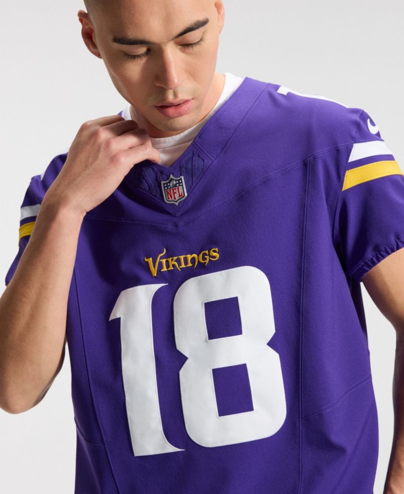 Men's Justin Jefferson Minnesota Vikings Alternate Vapor F.U.S.E. Elite Jersey