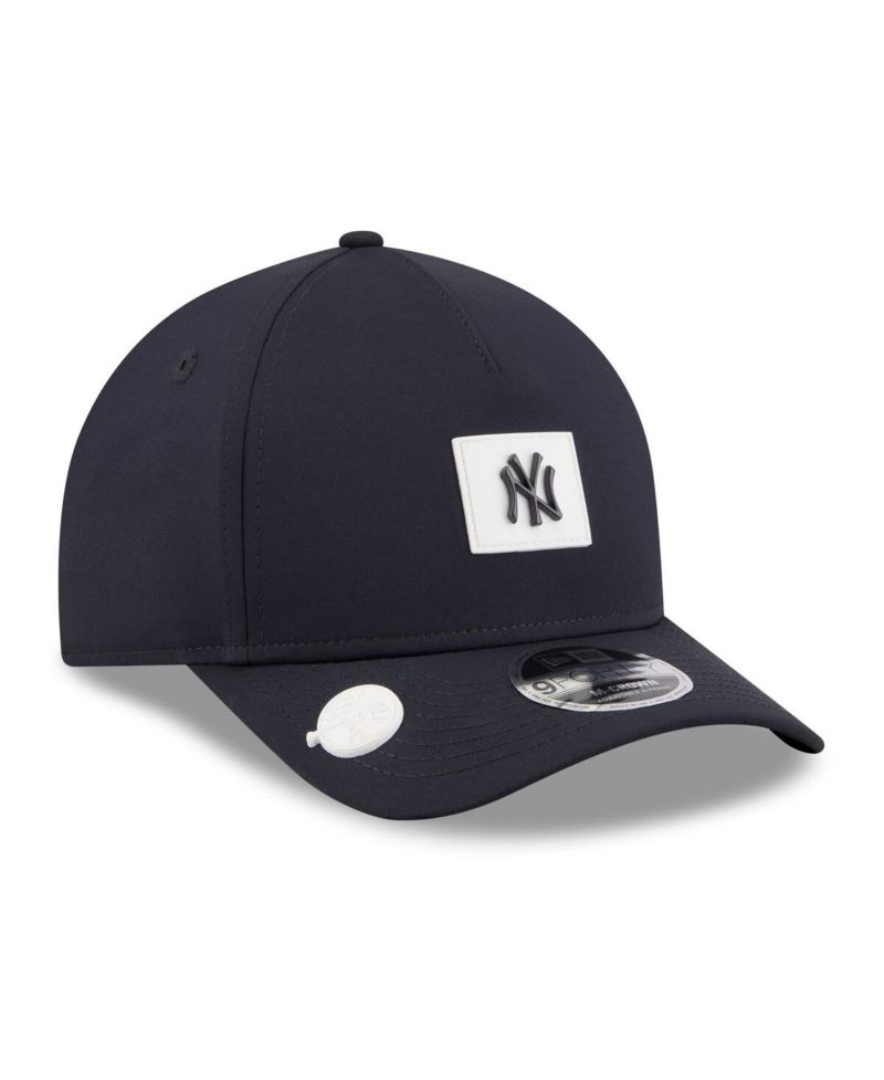 Men's Navy New York Yankees 2026 Clubhouse 9FORTY A-Frame Adjustable Hat