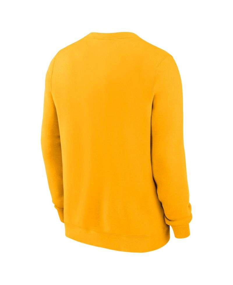 Men's Gold Pittsburgh Pirates Pullover Sweatshirt
