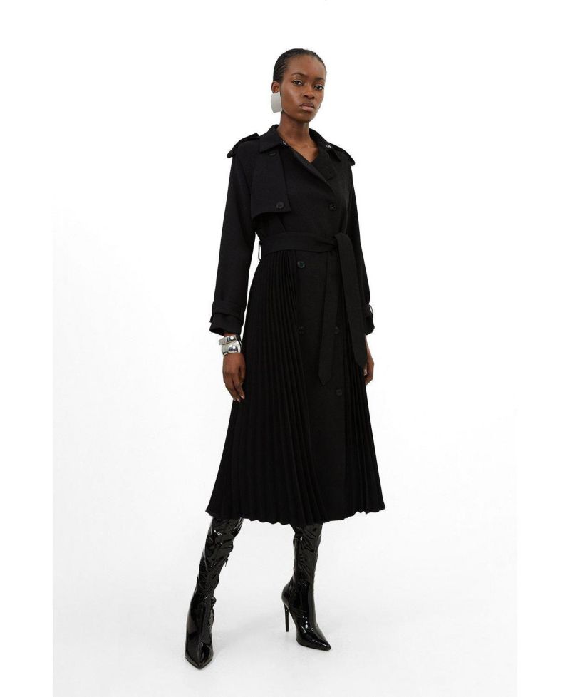 Women's Belted Trench Coat