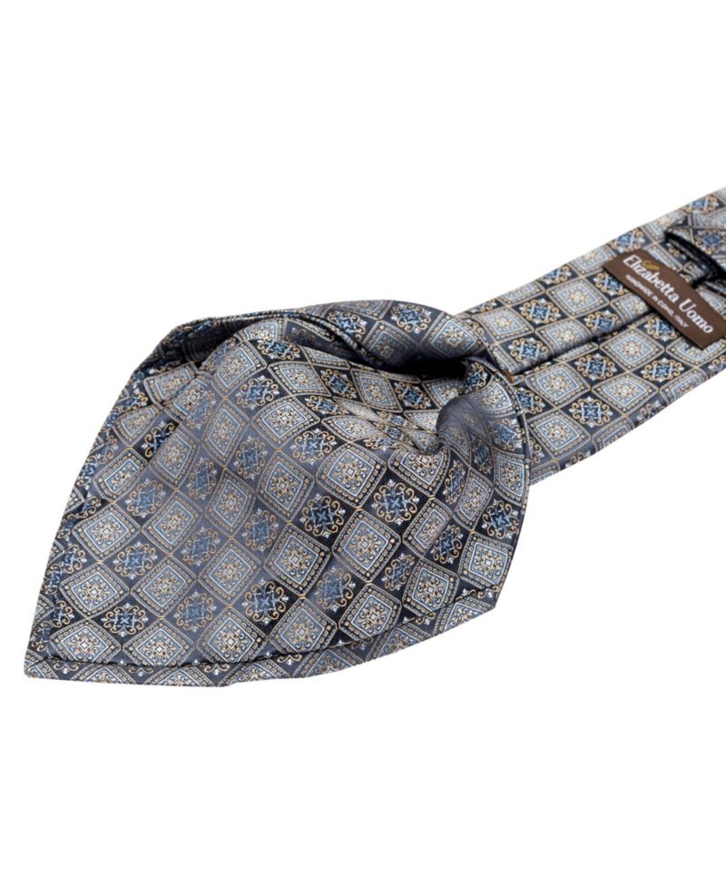Big & Tall De Sica- Silk Jacquard Tie for Men