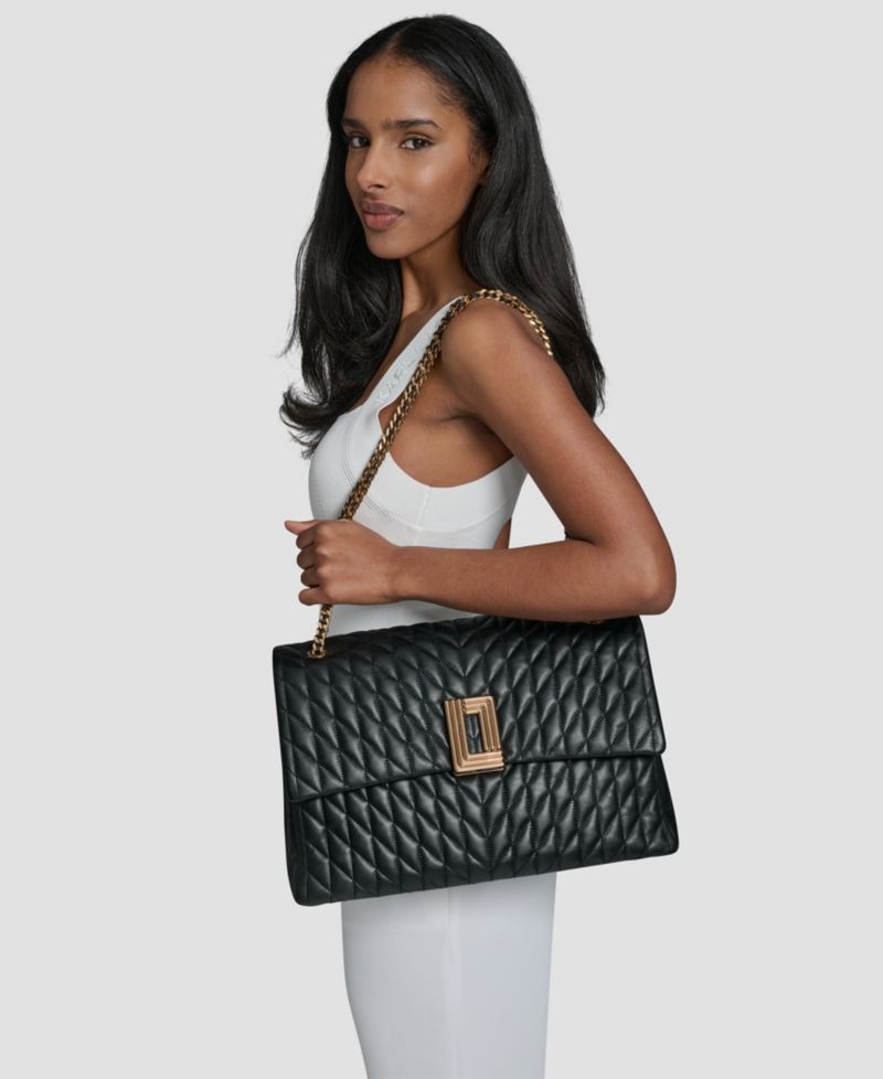 Lafayette Jumbo Leather Shoulder Bag