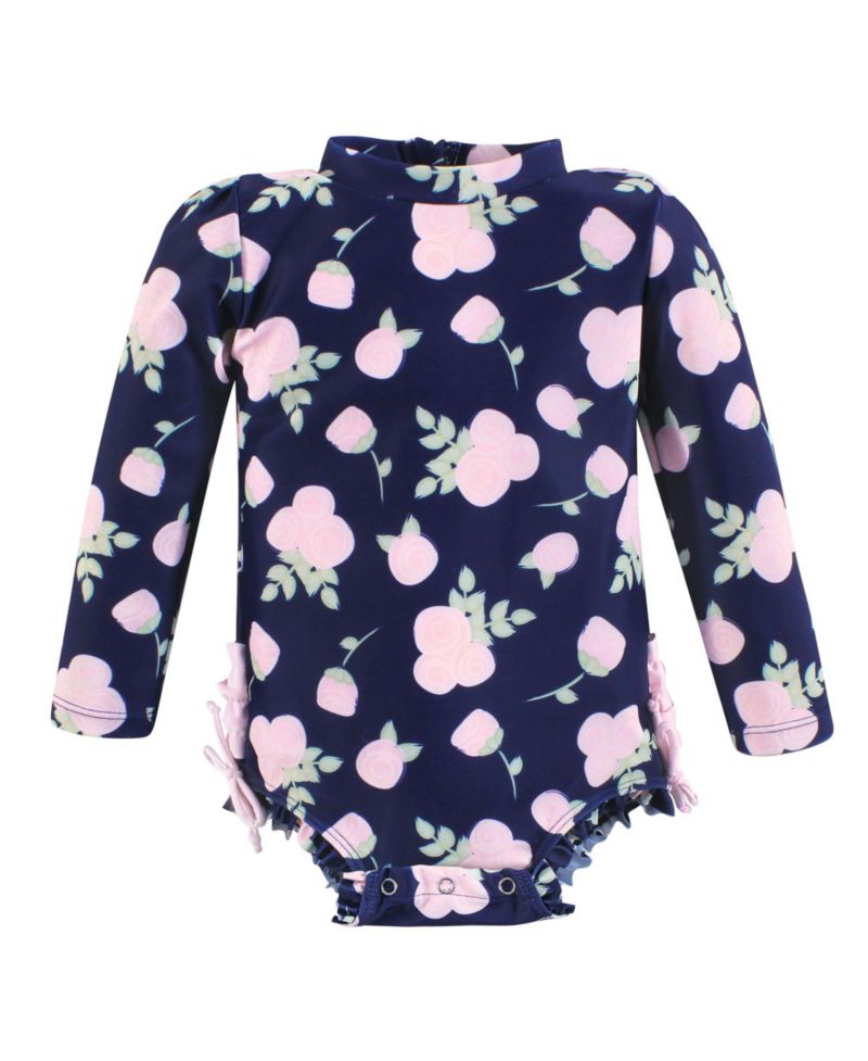 Rashguard Baby Swimsuit, Floral