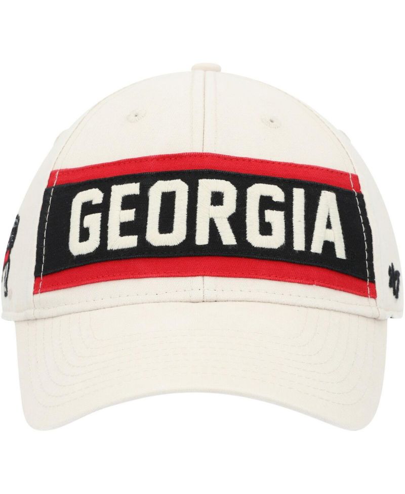 Men's Cream Georgia Bulldogs Crossroad MVP Adjustable Hat