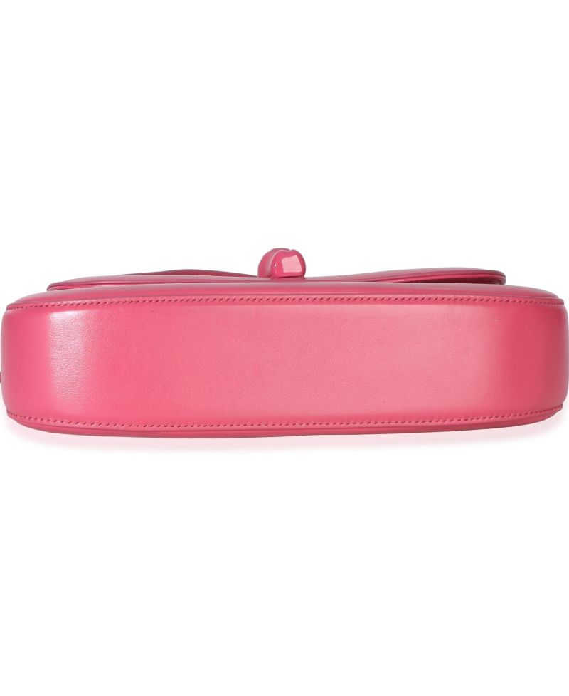 Pink Calfskin Medium Bamboo Diva Bag