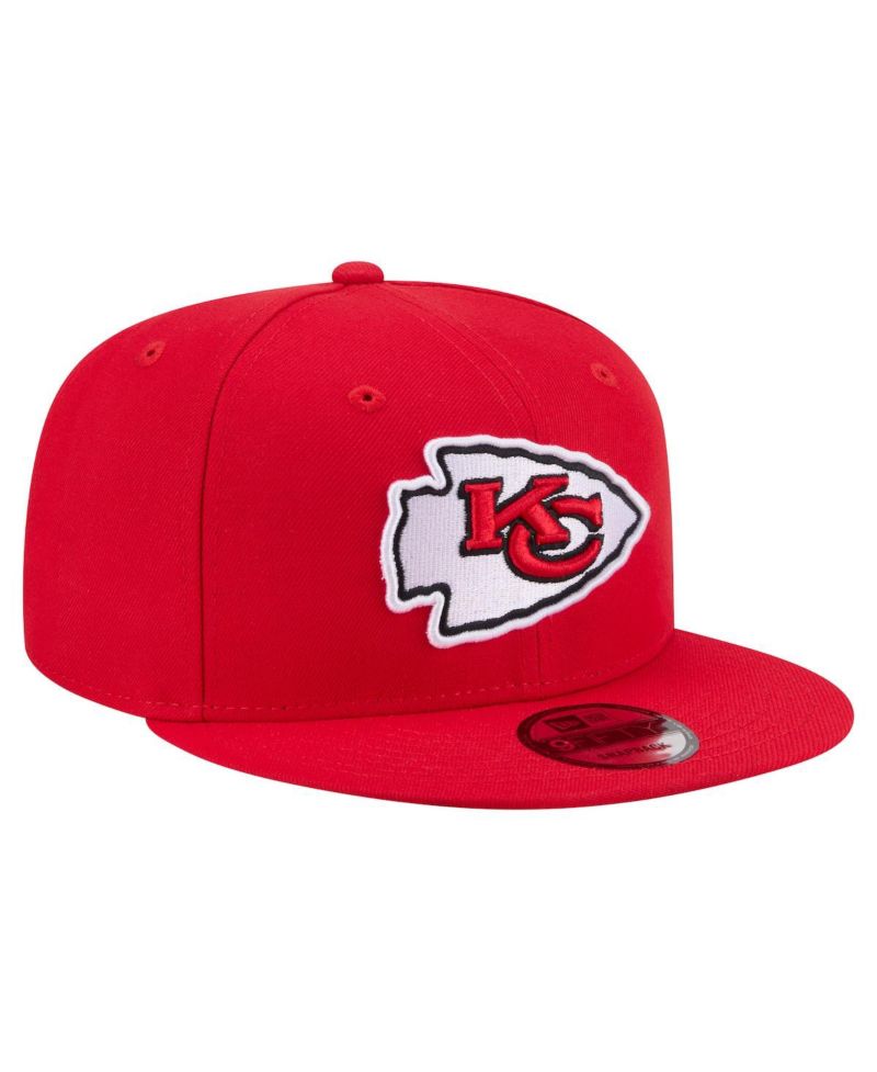 Men's Red Kansas City Chiefs 9FIFTY Snapback Hat