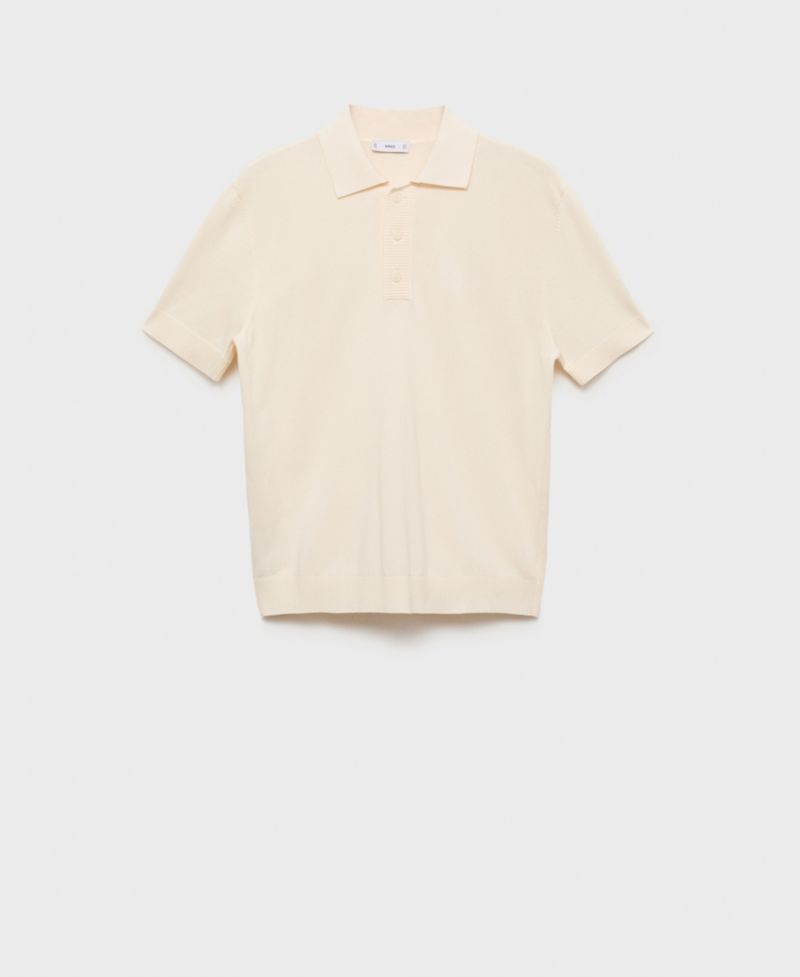 Men's Cotton Knitted Polo Shirt