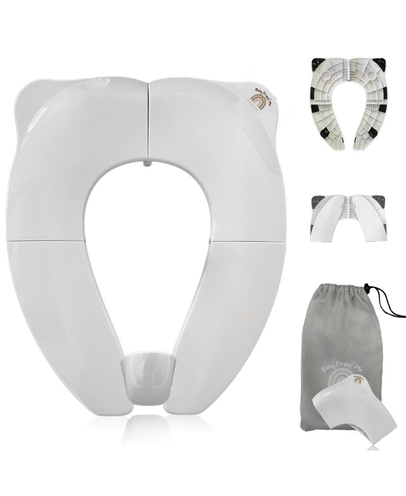 | Folding Travel Toilet Seat Trainer (White)